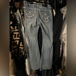 H&Y Premium Collection Embroidered Jeans - Size 7/8